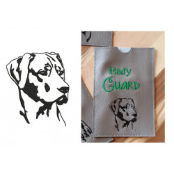 Stickdatei - Ridgeback Silhouette